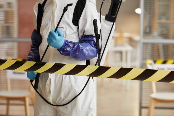 Professional Biohazard Cleanup technician working in Osceola, NE